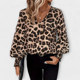 Stylová blůza s leopardím vzorem