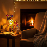 Rocky - Lampa ve vitráži