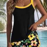 Elena | Dvoudílná elegantní souprava tankini
