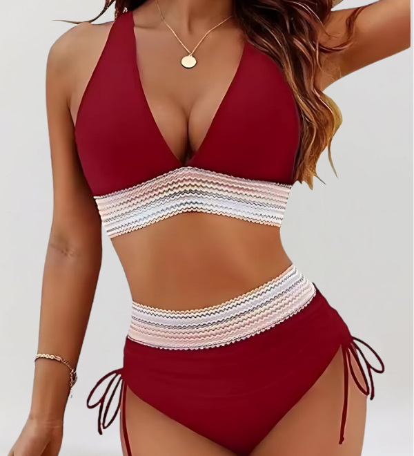 LIDIA - Bikiny set s kontrolou bříška a vysokým pasem