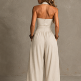 Bianca | Elegantní křížený overal