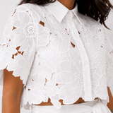 Isabela™ | Elegantní dvoudílný komplet s krajkou