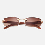 Eva NejmodernějšíLuxusní Gafas De Sol Rectangulares
