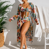 Isabella | Bikiny s květinovou sukní