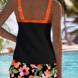Elena | Dvoudílná elegantní souprava tankini